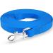 Joytale drag line 5m 10m 15m 20m for dogs waterproof running leash for dogs heavily long dog leash for medium -sized large and extra large dogs (blue 5m) 5m blue