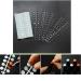 120 Pcs Transparent False Nail Display Tips with Adhesive Sticker for Nail Art Training - Buy Online on GoSupps.com