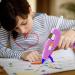 Liumai Hot Glue Gun Kit with 30 Glue Sticks - Mini Craft Gun for School, DIY, Arts & Home Repair - Pink-Blue - Buy Online on GoSupps.com