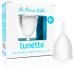 Lunette Menstrual Cup - Clear - Model 1 for light flow (DE Version)