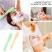 Large Cosmetic Spatula 10 Pcs Multipurpose Jelly Mask Applicator Plastic Face Makeup Spatula Reusable Beauty Spatula Skincare Tools Makeup Scoop DIY Mask Mixing and Sampling Spoon (Yellow & Green) - Buy Online on GoSupps.com