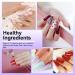 Gel Nail Polish Kit with UV LED Dryer & Electric Nail Drill | DIY Home Nail Tools - Black - Buy Online on GoSupps.com