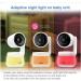 VTech Smart Video Baby Monitor RM7767HD - 7'' Display, Multi-Colour Night Light (Renewed) - White - Buy Online on GoSupps.com