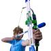 FAUX BOW Pro  Patented Bow and Arrow Impact Archery Set - Shoots Over 200 Feet  Best Outdoor Toy - Youth Safe Archery Anywhere - Fun Backyard Target Practice