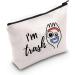 ZJXHPO Forky Toy Story Inspire Gift Forky I'm Trash Makeup Bag Funny Zipper Pouch (CA-I'm Trash) - Buy Online on GoSupps.com