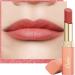 Oulac Soft Matte Lipstick for Women - Nude Peach Lipstick & Blush Duo Cream to Powder Texture Color Rich Lightweight & Smooth Enriched with Rose Oil Vegan & Cruelty-Free| 3.6g (Y08) Last Fall (Y08)