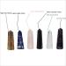 Crystals and Gemstones Healing Rose Clear Quartz Amethyst Black Lapis & Tiger Crystal Meditation Spiritual Gifts for Chakra Money Luck Wands 2.25 -2.50" 6 Faceted Pencil 6 Pc Set Tiger 6 Pcs Set - Buy Online on GoSupps.com