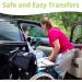 Easy Transfer System Easy Wheelchair Sliding Board Gliding Assist Device for Transfers Ideal for Vehicle & Bed Transfers of Elderly and Disabled People - Buy Online on GoSupps.com