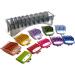 Professional Line Attachment Combs All Sizes with Strong Metal Fitting Cutting Guide Fit - Super Taper Chromepro Balding Magic 5 Star and Other Standard Full Sized Clippers - Buy Online on GoSupps.com