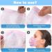 3D Bracket for Comfortable Mask Wearing Silicone Cool Face Guard Accessories Inner Support Holder Stand Frame Protect Lipstick Lip Nasal Pad Breath Smoothly Reusable Washable Translucent 5 Packs - Buy Online on GoSupps.com