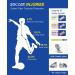 Performance Carbon Fiber Insoles for Soccer Cleats | Anti-Twist Shock Absorbing Athletic Inserts | Injury Protection for Football Baseball & Softball - Size S (M 3-5 / W 4-6 - Buy Online on GoSupps.com