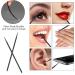 200 Pcs Disposable Mascara & Lip Wands Set with Organizer Box - Black Eyelash Brushes, Lipstick Applicators, and Micro Makeup Brushes for Extensions - Buy Online on GoSupps.com