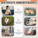 Slowton Waterproof Dog Shoes - Non-Slip Paw Protection Boots for Small & Medium Dogs - Reflective Velcro Size 8 (S-Orange) - Buy Online on GoSupps.com