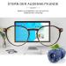 TSEBAN Round Blue Light Filter Glasses | Non-Prescription UV400 Eye Protection for Men & Women - Buy Online on GoSupps.com