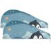 Cute Penguin Stars Hair Towel 2 Pack | Super Absorbent Quick Dry Hair Turbans for Women & Girls - Buy Online on GoSupps.com
