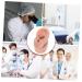 Angoily Human Ear Acupuncture Model - 1pc Silicone Display Ear Simulator for Massage & Learning | 6.5x3.5cm - Buy Online on GoSupps.com