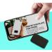 Doja Barcelona Shungit Plate - EMF Protection Cell Phone Stickers - Pack of 2 Rectangular 1.5x2.5cm Anti 5G Radiation Blocker - Buy Online on GoSupps.com