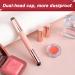 Lip Brush Silicone Lip Applicator Reusable Lipstick Applicators with Cap Portable Lip Brush for Lip Balm Lip Gloss Lip Stick Makeup - Buy Online on GoSupps.com