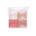 4 Color Highly Colored Eye Shadow Eye Shadow Plate Durable Mixed Natural Color Makeup Eye Shadow Cosmetics Eye Shadow (A One Size) One Size A
