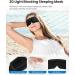 RENPHO Heated Sleep Mask with Bluetooth | 3D Cordless Aroma Eye Mask for Relaxation & Side Sleepers | Perfect Gift for Meditation - Buy Online on GoSupps.com