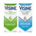Visine A.C. Itchy Eye Relief Eye Drops for Relief of Red Itchy Watery Eyes & Visine Dry Eye Relief All Day Comfort Lubricant Eye Drops for Relief of Dry Eyes Value Multipack 2 Items 0.5 Fl Oz (Pack of 2)