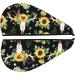 Sunflower Skull Boho Microfiber Hair Towel - Soft Absorbent Quick Dry Wrap for Long Curly & Thick Hair - Buy Online on GoSupps.com