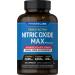 Fitness Labs Nitric Oxide Supplement | 3000mg | 120 Capsules | Nitric Oxide Pre Workout Athlete Formula | with L Arginine and L Citrulline | Triple Action | Non-GMO 120 Count (Pack of 1)