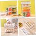Yardenfun 1pc Egg Storage Box Eggs Food Container Refrigerator Egg Storage Organizer Stackable Tray re-usable - Buy Online on GoSupps.com