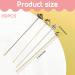 60-Piece Jewelry Flower Beads Ball Needle Set in Clear Box - Classic Style Earring and Bracelet Making Kit in 3 Colors - Buy Online on GoSupps.com