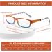 COJWIS 6 Pack Blue Light Filter Reading Glasses for Women - Spring Hinge UV Protection Multicolored 1.5x Magnification - Glare-Free Vision Aid - Buy Online on GoSupps.com