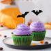 Halloween Cupcake Toppers Black Bat Glitter Cupcake Decorations DIY Cake Insert Topper Food Fruit Dessert Cupcake Picks for Halloween Birthday Cake Decorations Party Supplies (24pcs) - Buy Online on GoSupps.com