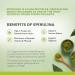 Organic Spirulina Tablets 1000 Easy to Swallow - Pure Certified Organic, Rich in Vitamins & Minerals | Inner Vitality - Buy Online on GoSupps.com