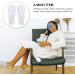 24 Pairs Disposable Hotel Spa Slippers - Unisex White Coral Fleece - Bulk Portable Shoes - Buy Online on GoSupps.com
