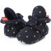 TMEOG Baby Booties Slippers - Infant Winter Boots for Boys & Girls 6-12 Months - Dark Blue Star Design - Buy Online on GoSupps.com