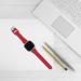 Joyozy Genuine Leather Band for Fitbit Sense/Versa 3 - Red | Professional Classic Strap Replacement for Men and Women - Buy Online on GoSupps.com