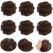 Tovinanna 12 Stk Health Ball - Acupuncture Massage Balls for Hand Therapy Wooden Baoding Balls Vietnamese Agar Wood Ideal for Relaxation & Stress Relief - Buy Online on GoSupps.com