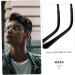Iwowhero Replacement Glasses Legs & Arms - Durable Black Accessories for Sunglasses | 13x0.5cm - Buy Online on GoSupps.com