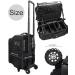 Extra Large Professional Makeup Backpack - Ideal Makeup Bag for Artists & Hairdressers - Black Hair Tools Carrier - Buy Online on GoSupps.com
