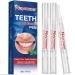 Teeth Whitening Pen 3 Packs Teeth Whitening Essence Painless Whitening for Sensitive Teeth Safe Effective Mint Flavor (Mint)