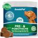 Ameizpet dogs soft treats probiotics and prebiotics for dogs intestinal renovation probiotic digestive snacks 120 dogs treats pre & probiotic 120 treats