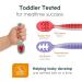 NumNum Baby Spoons Set - Pre-Spoon GOOtensils for Kids 6+ Months - BLW Teething Spoon - Self Feeding Silicone Toddler Utensils - 2 Spoons Lilac/Rosebud - Buy Online on GoSupps.com