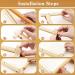 Wooden Needlepoint Embroidery Tapestry Frame 12x33 Inch - Stitching Tool for Cross Stitch, Quilting, and Sewing - Buy Online on GoSupps.com