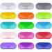 30 Pieces Blindfold Eye Cover Sleep Mask for Games Party Sleeping Travel with Nose Pad and Adjustable Strap (Multicolored)