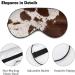 Cowhide Sleep Eye Mask for Men/Women/Kids | Soft Skin-Friendly Eye Sleeping Mask - 100% Light Blocker for Home/Travel/Office - Buy Online on GoSupps.com