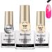 Base and Top Coat Nail Polish Set Quick Dry 3Pcs No Wipe Shiny/Matte Top Coat for Fingernail Non Gel Air Dry Fast Clear Nail Polish No Chip Long Lasting Nail Protective DIY at Home BTM-3PCS