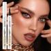 Liquid Eyeliner | Long-Lasting Liquid Waterproof Silkworm | Smudgeproof Eye Makeup Tool for Dating Night Out and Daily Use Pochy - Buy Online on GoSupps.com