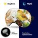 LynaRei Lovely Canaries Robin Bird Sleep Mask | Autumn Leaves Blindfold for Full Night's Sleep | Elastic Blackout Eye Mask Cover for Travel and Nap | Style-2 - Buy Online on GoSupps.com
