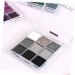 Healeved 4 Pcs Eye Shadow Palette Eye Shadow Plate Colorful Eyeshadow Palette Glitter Eyeshadow Plastic - Buy Online on GoSupps.com