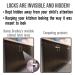Upgraded Invisible Baby Proofing Cabinet Latch Locks (10 Pack) - No Drilling or Tools Required for Installation  Works with Most Cabinets and Drawers  Works with Countertop Overhangs  Highly Secure - Buy Online on GoSupps.com