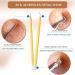 HOTX Pimple Popper Tool Kit - 4Pcs Set for Nose and Face - Blackhead Remover and Acne Needle Beauty Tool (Black) - Buy Online on GoSupps.com